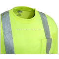 Men's Hi-Visibility Yellow Short Sleeve Shirt